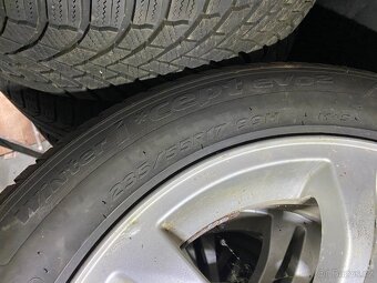 BMW ALU KOLA ORIGINÁL 235/55/17 99H - 5X120 Č.100 - 5