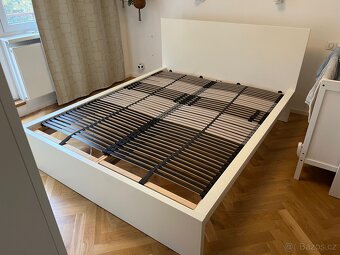 Postel manželská Malm ikea - 5
