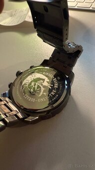 Hodinky Diesel DZ4348 šedé 51 mm, top stav po servisu - 5