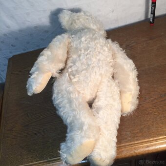 Mohérový kloubový medvěd. Bručící medvídek certifikát - 5