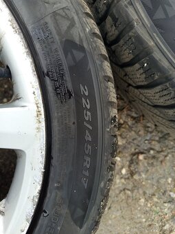 Zimní sada 5x114,3 pneu 225/45/17 - 5