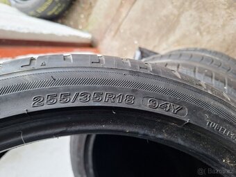 Prodám letní pneu 255/35/18 Bridgestone - 5