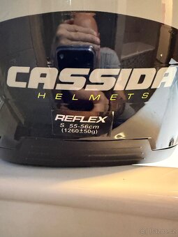 Moto helma CASSIDA reflex,S 55-56 - 5