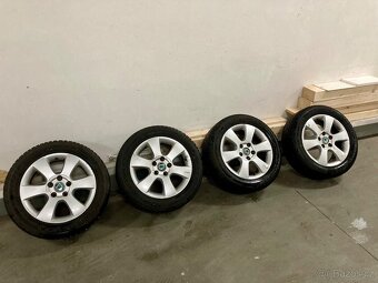 Celoroční pneu 205/55 R16 + ALU disky 6 1/2J - 5