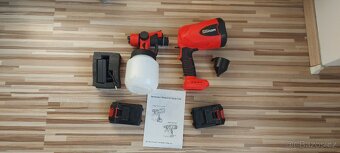 Aku stříkací pistole,pro baterie Makita 18V,2xAku+nabíječka. - 5