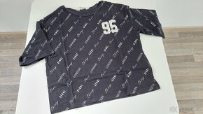 5x dívčí krátké triko crop top a 1x kraťasy - 5