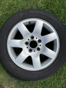BMW 16″ ALU disky + letní pneu – 5×120 – E46, Z3, X3 - 5