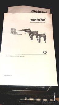 Příklepová vrtačka Metabo SBE 650 - 5