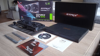 ASUS ROG STRIX GTX 1070 O8G GAMING – PERFEKTNÍ STAV - 5