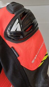 Kožená 1 - dílná kombinéza Shima Apex RS - 5