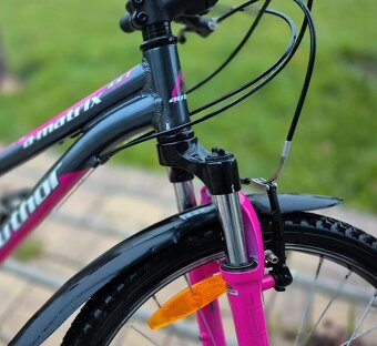 Dětské horské kolo Author A-Matrix 24" - šedá s růžovou - 5