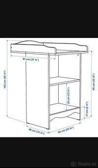 Přebalovací pult/knihovna IKEA - 5