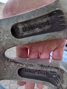 Originál ALU kola Mazda R16 + pneu - 5