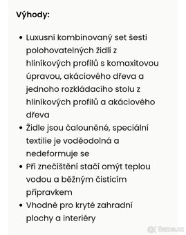 Zahradní nábytek - HECHT MONTANA SET - 5