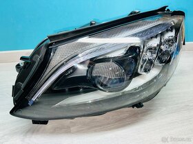 Mercedes W205 facelift světlo multibeam led - 5