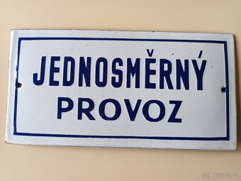 Smaltované cedulky - 5
