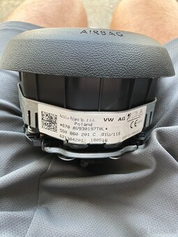 airbag vw golf 7 vii r-line jetta gti gtd volant Predlift - 5