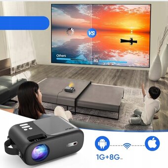 Projektor 9800 lumen android nový záruka faktura - 5