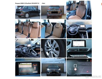 Peugeot 5008 1.2i 130 Aut 7míst Nav Kůž AL DiGi Kam DPH 9/19 - 5