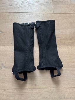 2x jezdecké kalhoty rajtky HKM + Pikeur 146/152+minichapsy - 5
