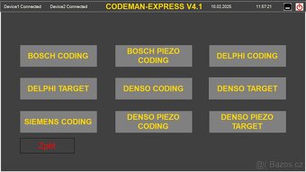 diesel testovací stanice Codeman EXPRESS - 5
