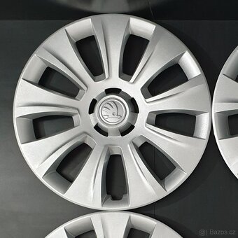 Zánovní poklice Škoda 16" ORIGINÁLNÍ č. G1 - 5