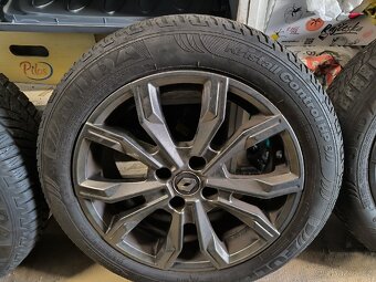 ALU kola Renault Megane 4x100 r16 Originál Brock,zim.pneu94% - 5