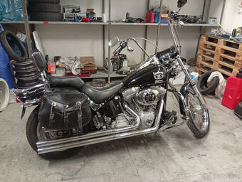 HARLEY - DAVIDSON černý FXST SOFTAIL STANDARD FXST - 5