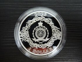 Stříbrná mince Nikola Tesla - Pán blesků proof - 5