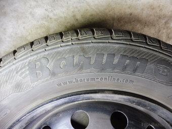 Prodám orig. 14" plech. kola + letní pneu na PEUGEOT 207 - 5