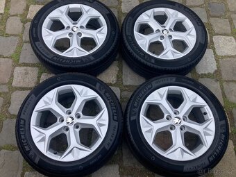 Alu ŠKODA FABIA 4 - 5x100 letní MICHELIN 195/55R16 90% 2023 - 5
