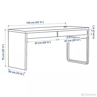 IKEA micke psací stůl - 5