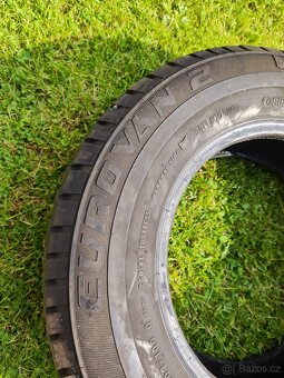 2 zátěžové letní pneumatiky General 185 r14C  8,6mm - 5