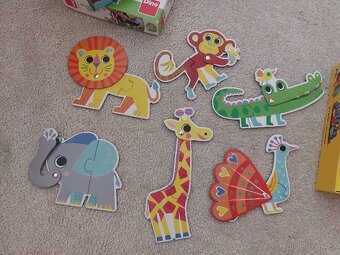 Puzzle Krtek, puzzle Djeco, Houpací klaun - 5