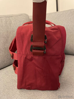 Prodám batoh značky Fjällräven Kanken Weekender Ox Red - 5