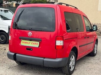 Volkswagen Caddy, 1.6MPI,RAMPA PRO INDISPONOVANÉ - 5