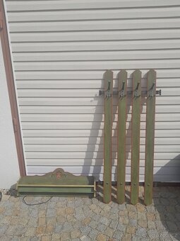 Zrcadlo, věšák, polička s osvětlením Voglauer - 5