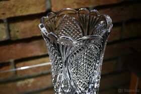 Nádherná broušená váza - 5