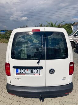 VW CADDY R16 2.0TDI SKŘÍŇ,KLIMA,SERVIS VW,TOPSTAV,DPH,1maj - 5