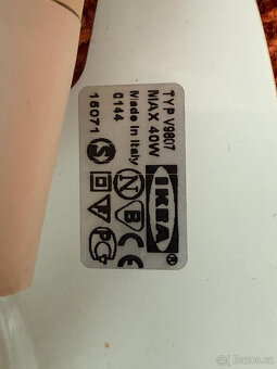3x nástěnné svítidlo IKEA - 5