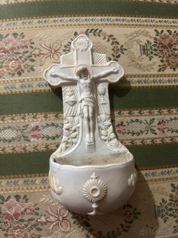Starožitná německá porcelánová kropenka - 5