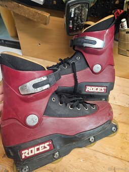 Prodám inline brusle Roces fifth element vel.41/42 - 5