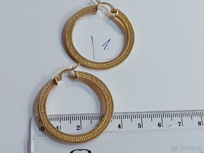 Zlaté náušnice 585/1000 14kt - 5
