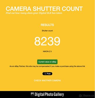Nikon Z5 – ZÁRUKA, nafoceno 8350 snímků - 5