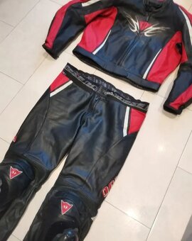 Dainese Tattoo-Pánská kožená moto kombinéza, dvoudílná - 5