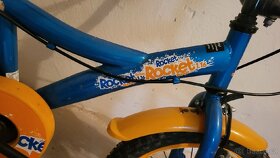 Chlapecké dětské kolo modro-žluté velikost 16" - 5
