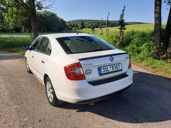 Škoda rapid 1,2 tsi 63kw r.v 2013 naj. 82tis km čr - 5