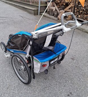 THULE CX2 vozík a kočárek pro 2 děti - 5