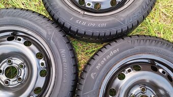 Zimní kola Škoda Fabia III, 5x100 R15, 185/60 R15, DOT 2123 - 5
