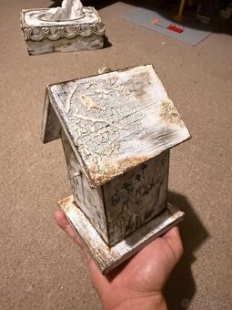 Ručně malovaná ptačí budka - 5